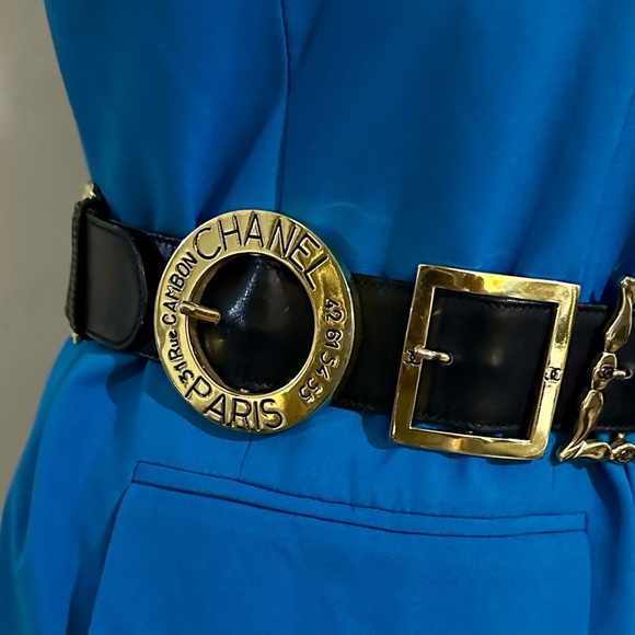 Iconic Vintage CC Rue Cambon Belt – 1980s Lagerfeld Era Belt main image 7